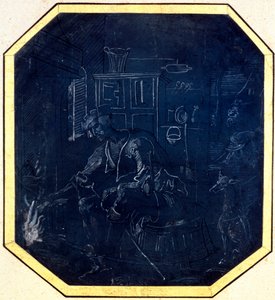 The Prodigal Son before the Fire, early 16th century by Master of Antwerp