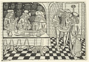 Meal with the Pharisees by Master of Delft (attributed to)