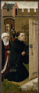 Annunciation Triptych (Merode Altarpiece) by Master of Flémalle