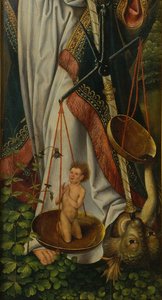 Triptych of the Baptism of Christ (detail)
