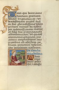 Saint Mary Magdalene by Master of Jacques de Besançon