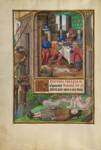 The Feast of Dives by Master of James IV of Scotland