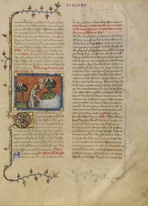 The Creation of Birds and Fishes by Master of Jean de Mandeville