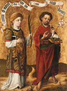 Saints Stephen and John the Baptist by Master of Liesborn
