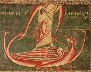 Saint Michael Fighting the Dragon