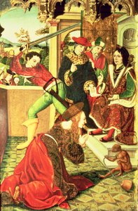 Martyrdom of St Eulalia of Merida by Master of Paredes