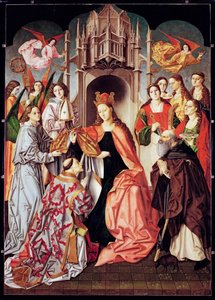 The Imposition of the Chasuble on Saint Ildenfonse
