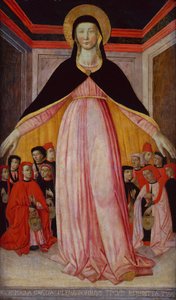 Madonna of Mercy by Master of San Miniato