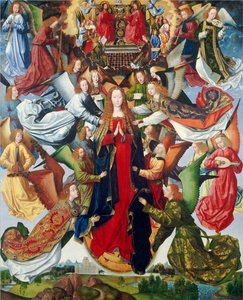 Mary, Queen of Heaven, c. 1485-1500 by Master of The Legend of St. Lucy