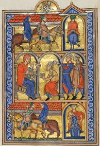 Adoration of the Magi by Master of the Berthold Sacramentary