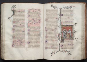 The Gotha Missal: Fol. 108r, The Presentation in the Temple