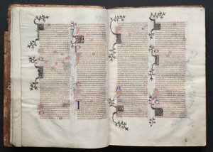 The Gotha Missal: Fol. 13r, Text