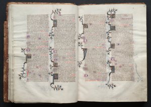 The Gotha Missal: Fol. 14v, Text by Master of the Boqueteaux