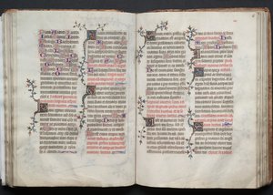 The Gotha Missal: Fol. 65v, Text by Master of the Boqueteaux