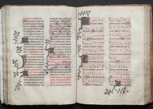 The Gotha Missal: Fol. 67r, Text by Master of the Boqueteaux