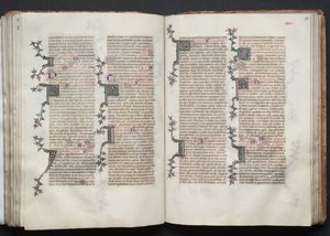 The Gotha Missal: Fol. 90r, Text by Master of the Boqueteaux