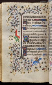 Hours of Charles the Noble, King of Navarre (1361-1425): fol. 171v, Text by Master of the Brussels Initials and Associates