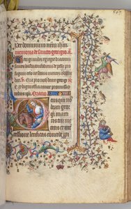 Hours of Charles the Noble, King of Navarre, fol. 278r, St. George by Master of the Brussels Initials and Associates