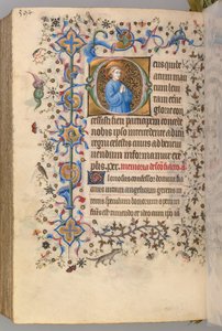 Hours of Charles the Noble, King of Navarre 1361-1425, fol. 291v, Text