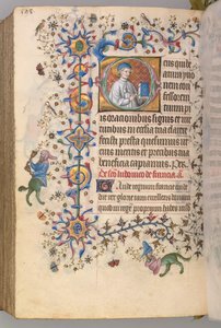 Hours of Charles the Noble, King of Navarre 1361-1425, fol. 293v, St. Yoon, c. 1405 by Master of the Brussels Initials and Associates