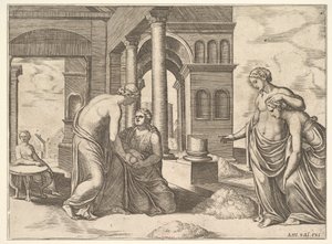 Venus Ordering Psyche to Sort a Heap of Grain, from the 