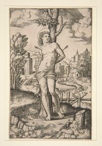 St. Sebastian by Master of the Die