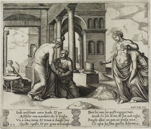 Venus Ordering Psyche to Sort a Heap of Grain