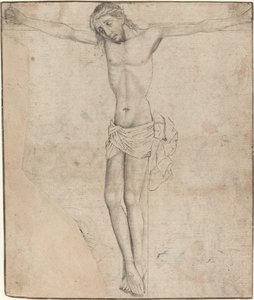 Christ on the Cross by Master of the Drapery Studies