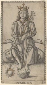 Apollo by Master of the E Series Tarocchi
