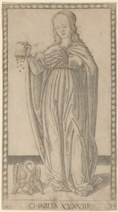 Charity by Master of the E Series Tarocchi