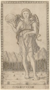 Genius of the World by Master of the E Series Tarocchi
