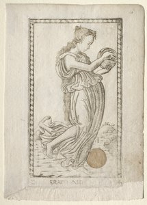 Erato (lyric and love poetry) (from the Tarocchi series D: Apollo and the Muses, #14)