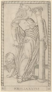 Fortitude by Master of the E Series Tarocchi