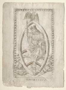 Jupiter (from the Tarocchi, series A: Firmaments of the Universe, #46)