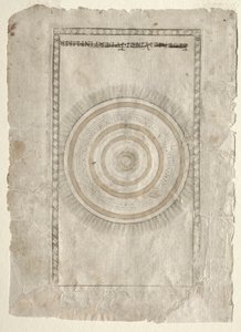 The Empyrean Sphere (from the Tarocchi, series A: Firmaments of the Universe, #50) by Master of the E Series Tarocchi