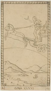 The Moon, plate 41 from Planets and Spheres