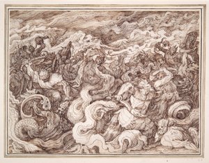 Battle of the Tritons by Master of the Egmont Albums