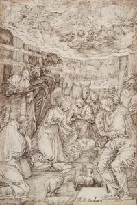 Nativity by Master of the Egmont Albums
