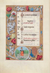 Hours of Queen Isabella the Catholic, Queen of Spain: Fol. 10v, September by Master of the First Prayerbook of Maximillian