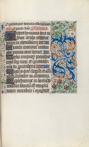 Book of Hours (Use of Rouen): fol. 136r