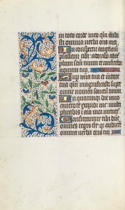 Book of Hours Use of Rouen: fol. 106r, c. 1470 by Master of the Geneva Latini