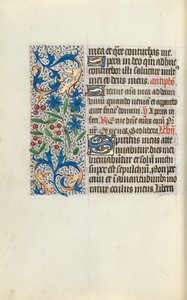 Book of Hours Use of Rouen: fol. 130v, c. 1470 by Master of the Geneva Latini