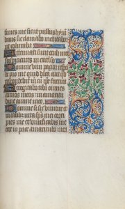 Book of Hours Use of Rouen: fol. 140r, c. 1470 by Master of the Geneva Latini