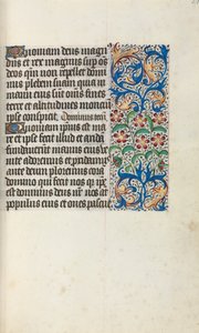 Book of Hours Use of Rouen: fol. 29r by Master of the Geneva Latini