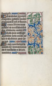 Book of Hours Use of Rouen: fol. 33r, c. 1470