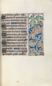 Book of Hours Use of Rouen: fol. 48r by Master of the Geneva Latini