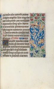 Book of Hours Use of Rouen: fol. 49r by Master of the Geneva Latini
