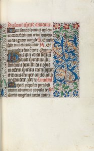 Book of Hours Use of Rouen: fol. 50r by Master of the Geneva Latini