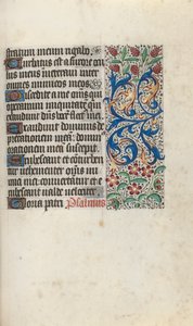 Book of Hours Use of Rouen: fol. 81r, c. 1470 by Master of the Geneva Latini