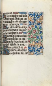 Book of Hours Use of Rouen: fol. 85r, c. 1470